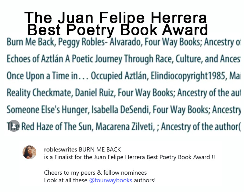 The Juan Felipe Herrera Best Poetry Book Award