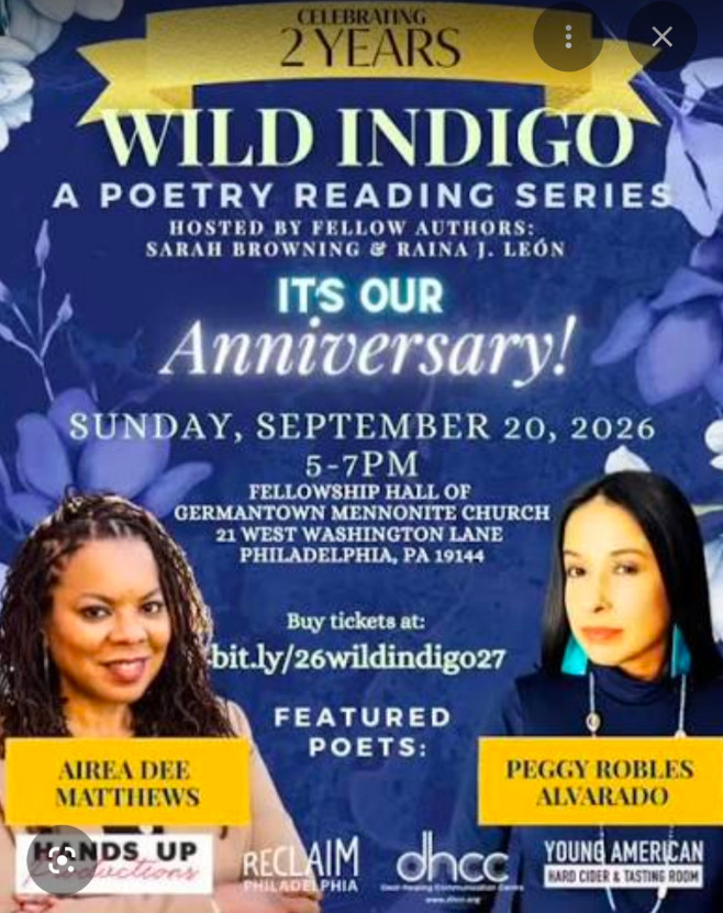 Wild Indigo - A Poetry Reading Series